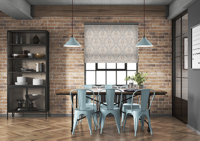 Tegola, Duck Egg - Roman Blind - Image 5